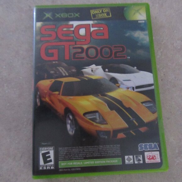 Sega GT 2002  X Box Game - Picture 1 of 3